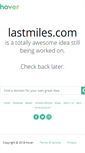 Mobile Screenshot of lastmiles.com